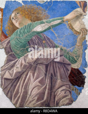 Musicista angel, c1480. Foto Stock