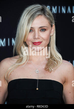 HOLLYWOOD, Los Angeles, CA, Stati Uniti d'America - 08 Maggio: Katarina Cas presso il Los Angeles Premiere del film RLJE' 'Terminal' tenuto presso ArcLight cinema Hollywood di Maggio 8, 2018 a Hollywood e Los Angeles, California, Stati Uniti. (Foto di Xavier COLLIN/Image Press Agency) Foto Stock