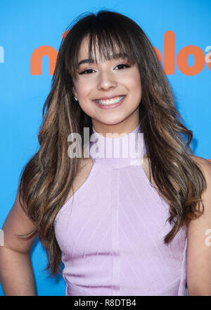 INGLEWOOD, Los Angeles, CA, Stati Uniti d'America - 24 Marzo: angelico a Nickelodeon's 2018 Kids' Choice Awards tenutosi presso il Forum su Marzo 24, 2018 a Inglewood, Los Angeles, California, Stati Uniti. (Foto di Xavier COLLIN/Image Press Agency) Foto Stock