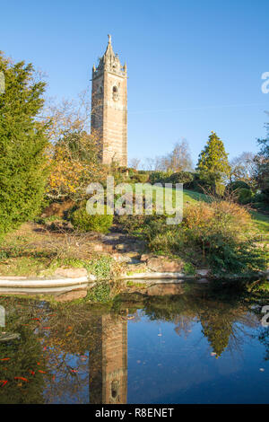 cabot torre brandon collina bristol piscina di riflessione Foto Stock