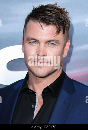 HOLLYWOOD, Los Angeles, CA, Stati Uniti d'America - 16 aprile: Luca Hemsworth presso il Los Angeles Premiere di HBO 'Westworld' Stagione 2 tenuto presso il Cinema ArcLight Hollywood Glossari Affini Dome in aprile 16, 2018 a Hollywood e Los Angeles, California, Stati Uniti. (Foto di Xavier COLLIN/Image Press Agency) Foto Stock