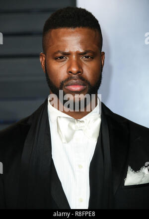 BEVERLY HILLS, Los Angeles, CA, Stati Uniti d'America - MARZO 04: Winston duca alla 2018 Vanity Fair Oscar Party a Wallis Annenberg Center for the Performing Arts il 4 marzo 2018 a Beverly Hills Los Angeles, California, Stati Uniti. (Foto di Xavier COLLIN/Image Press Agency) Foto Stock