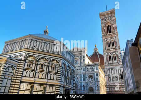 Cattedrale di Santa Maria del Fiore, il Duomo di Firenze. Toscana, Italia Foto Stock