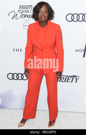BEVERLY HILLS, Los Angeles, CA, Stati Uniti d'America - 13 ottobre: Viola Davis a varietà di potere delle donne Los Angeles 2017 tenutasi al Beverly Wilshire Hotel Il 13 ottobre 2017 in Beverly Hills Los Angeles, California, Stati Uniti. (Foto di Xavier COLLIN/Image Press Agency) Foto Stock