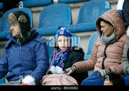 HEERENVEEN , Abe Lenstra Stadium, 16-12-2018, calcio, stagione 2018 / 2019, Eredivisie , inverno condizioni durante la SC Heerenveen - FC Utrecht Foto Stock