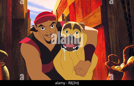 Pellicola originale titolo: SINBAD: la leggenda dei sette mari. Titolo inglese: SINBAD: la leggenda dei sette mari. Anno: 2003. Direttore: PATRICK GILMORE; TIM JOHNSON. Credito: DREAMWORKS SKG / Album Foto Stock