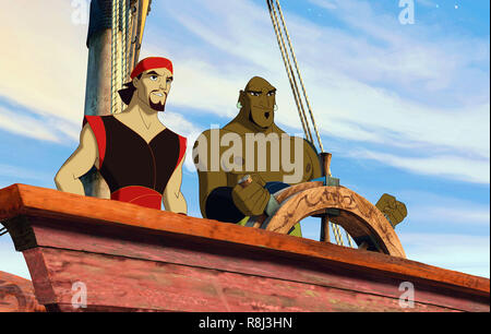 Pellicola originale titolo: SINBAD: la leggenda dei sette mari. Titolo inglese: SINBAD: la leggenda dei sette mari. Anno: 2003. Direttore: PATRICK GILMORE; TIM JOHNSON. Credito: DREAMWORKS SKG / Album Foto Stock