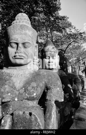 Angkor Wat complesso tempio in Cambogia Foto Stock