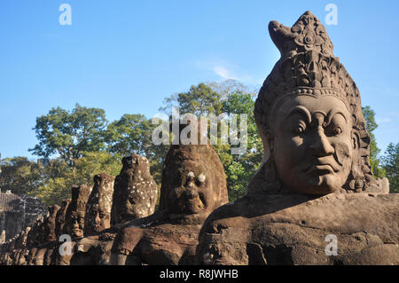 Angkor Wat complesso tempio in Cambogia Foto Stock