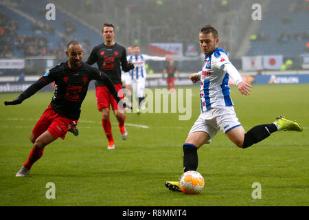 HEERENVEEN , Abe Lenstra Stadium, 16-12-2018, calcio, stagione 2018 / 2019, Eredivisie , SC Heerenveen giocatore Nemanja Mihajlovic durante SC Heerenveen - FC Utrecht Foto Stock