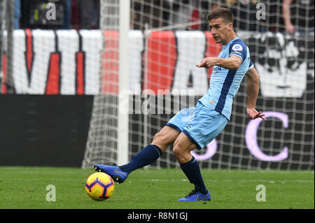 SEVILLA, 16-12-2018. Primera Division campionato spagnolo. LaLiga. Estadio Ramon Sanchez-Pizjuan. Pere Pons (Girona) durante il gioco Sevilla FC - Girona. Foto Stock