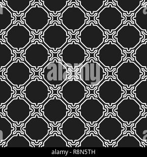 Seamless Pattern in stile arabo Foto Stock