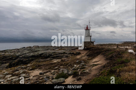 Faro Kerroch a Ploemeur (Morbihan, Francia) Foto Stock