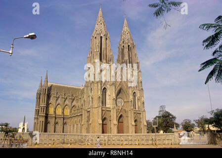 St. Filomena è la chiesa, Mysore, Karnataka, India Foto Stock