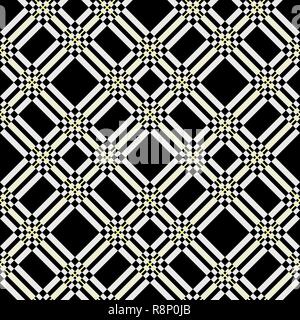 Seamless disegno geometrico con rettangoli e diamanti eps10 Illustrazione Vettoriale