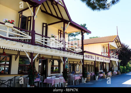 L'herbe, Cap Ferret, Francia Foto Stock