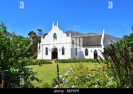 Sud Africa, Western Cape, Paarl, Babylonstoren, Cape Dutch stile architettonico Foto Stock