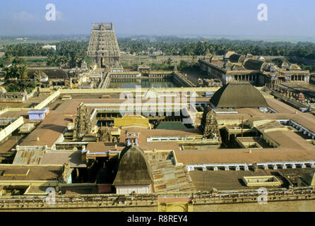 Tempio di Chidambaram, Tamil Nadu, India Foto Stock