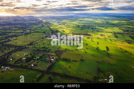 Birdseye-view Foto Stock