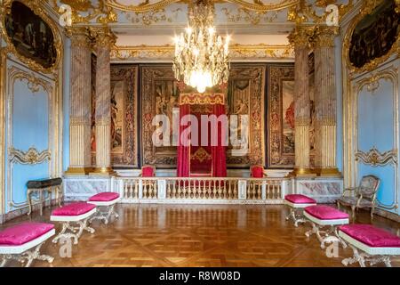 Francia, Bas Rhin, Strasburgo, città vecchia elencati come patrimonio mondiale dall' UNESCO, Palais des Rohan, il Museo di Arti Decorative, Sala dei Vescovi Foto Stock