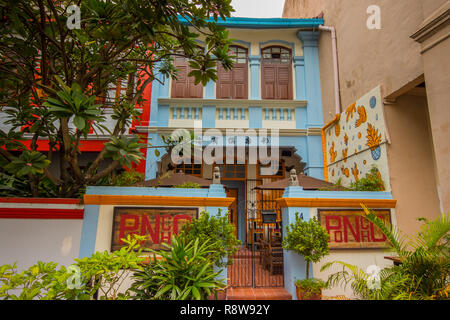 Casa Poncho ristorante in Bukit Pasoh Road, Outram Park, Singapore Foto Stock