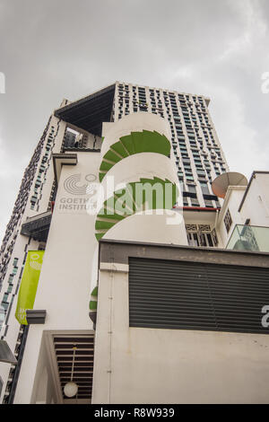 Il Goethe-Institut a Bukit Pasoh Road, Outram Park, Singapore Foto Stock