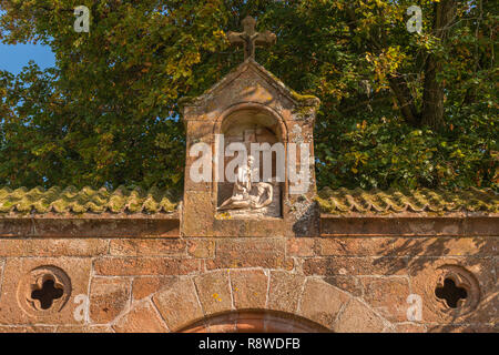 Kastel-Staadt, Trier-Saarburg, Rhineland-Palantine, Germania, Europa Foto Stock