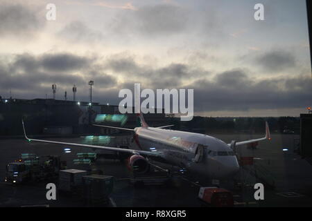 L'aeroporto di Nairobi, Kenya Foto Stock