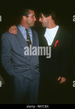 WEST HOLLYWOOD, CA - 29 aprile: attori/fratelli Daniel Baldwin e William Baldwin frequentare il 'Tre di cuori' West Hollywood Premiere il 29 aprile 1993 presso il Teatro DGA in West Hollywood, California. Foto di Barry re/Alamy Stock Photo Foto Stock