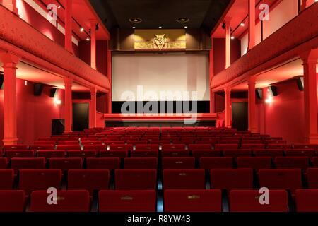 Francia, Bouches du Rhone, La Ciotat, boulevard Clemenceau, Cinema Eden Theatre Foto Stock