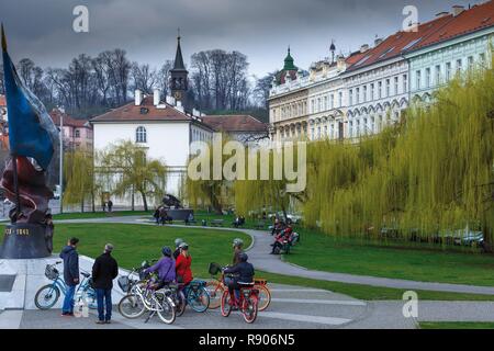 Repubblica ceca, Boemia, Praga, elencato come patrimonio mondiale dall' UNESCO Foto Stock