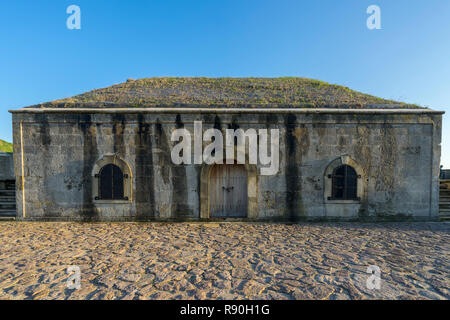 Rumeli Mecidiye emplacement fort (Turco) Tabya in Eceabat, Canakkale, Turchia Foto Stock