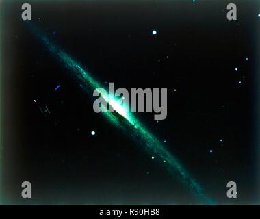 L'ago di Galaxy in Coma Berenices. Creatore: la NASA. Foto Stock
