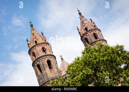 Cattedrale di San Pietro, Worm, Renania-Palatinato, Germania, Europa Foto Stock