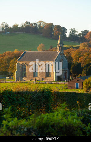 Pietra miliare Full Gospel Church Dalgety Bay Fife Scozia Scotland Foto Stock