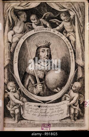 FIESTAS DE STA IGLESIA EN SEVILLA - Fernando III El Santo. Autore: Murillo, Bartolomé Esteban. Posizione: Biblioteca Nacional-COLECCION. MADRID. Spagna. Foto Stock