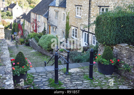 Fasi di chipping, Tetbury, Gloucestershire, England, Regno Unito Foto Stock