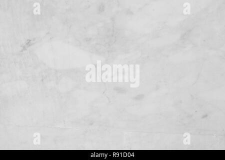 Marmo bianco modellato sullo sfondo di texture. Marmi naturali astratto bianco grigio per l'interior design. Foto Stock