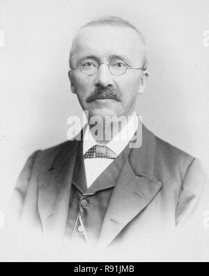 Heinrich Schliemann (1822 - 1890) Tedesco archeologia pioneer Foto Stock