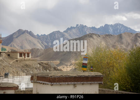 Monastero di Lamayuru in Ladakh, India settentrionale Foto Stock