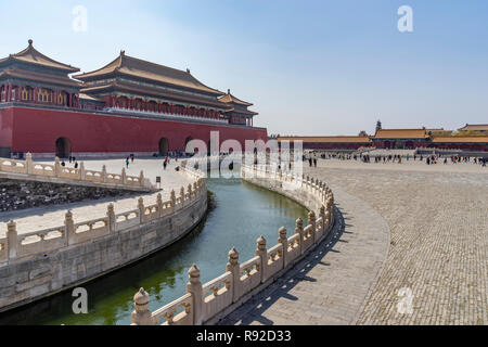 Città Proibita di Pechino Foto Stock