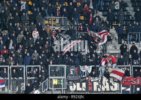 KERKRADE, calcio, KNVB Beker, Coppa Nazionale gioco, stagione 2018-2019, 19-12-2018, Parkstad Limburg Stadium, Ajax tifosi durante il gioco Roda JC - Ajax Foto Stock