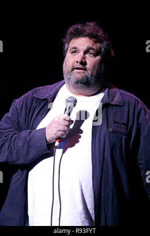 Artie Lange un regolare su Howard Stern TV radio show esegue in concerto a Florida Atlantic University in Boca Raton, Florida il 16 gennaio 2009. Foto Stock