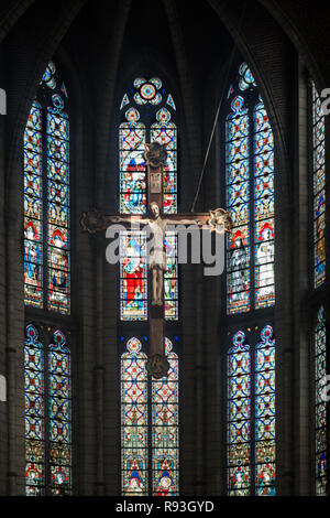 Gesù Cristo nell Abbazia di Godsdal in Belgio. Foto Stock