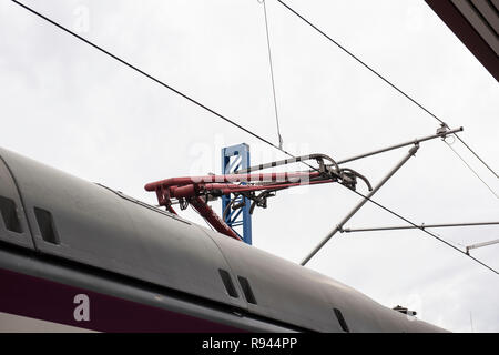 Metro ferrovie in Spagna Foto Stock