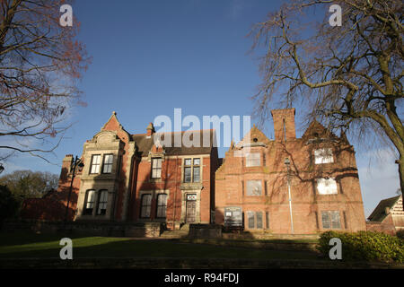 Haden Hill House Museum e Haden old hall, Cradley Heath, Sandwell, West Midlands, Inghilterra, Regno Unito. Foto Stock