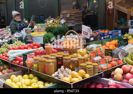 Hala Targowa Market Hall Danzica Polonia Polonia Foto Stock