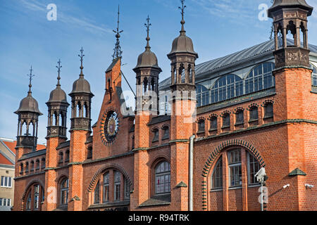 Hala Targowa Market Hall Danzica Polonia Polonia Foto Stock