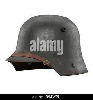 Elmetto tedesco WWI Stahlhelm M1916 Foto Stock