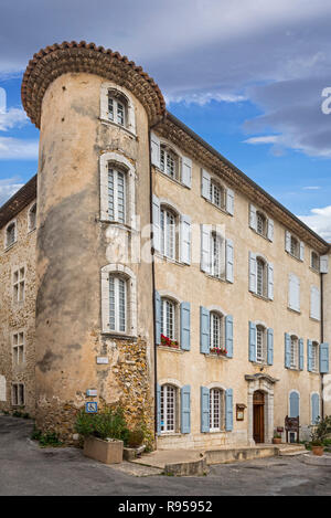 Xvii secolo château de La Palud-sur-Verdon, Alpes-de-Haute-Provence en région Provence-Alpes-Côte d'Azur, in Francia Foto Stock